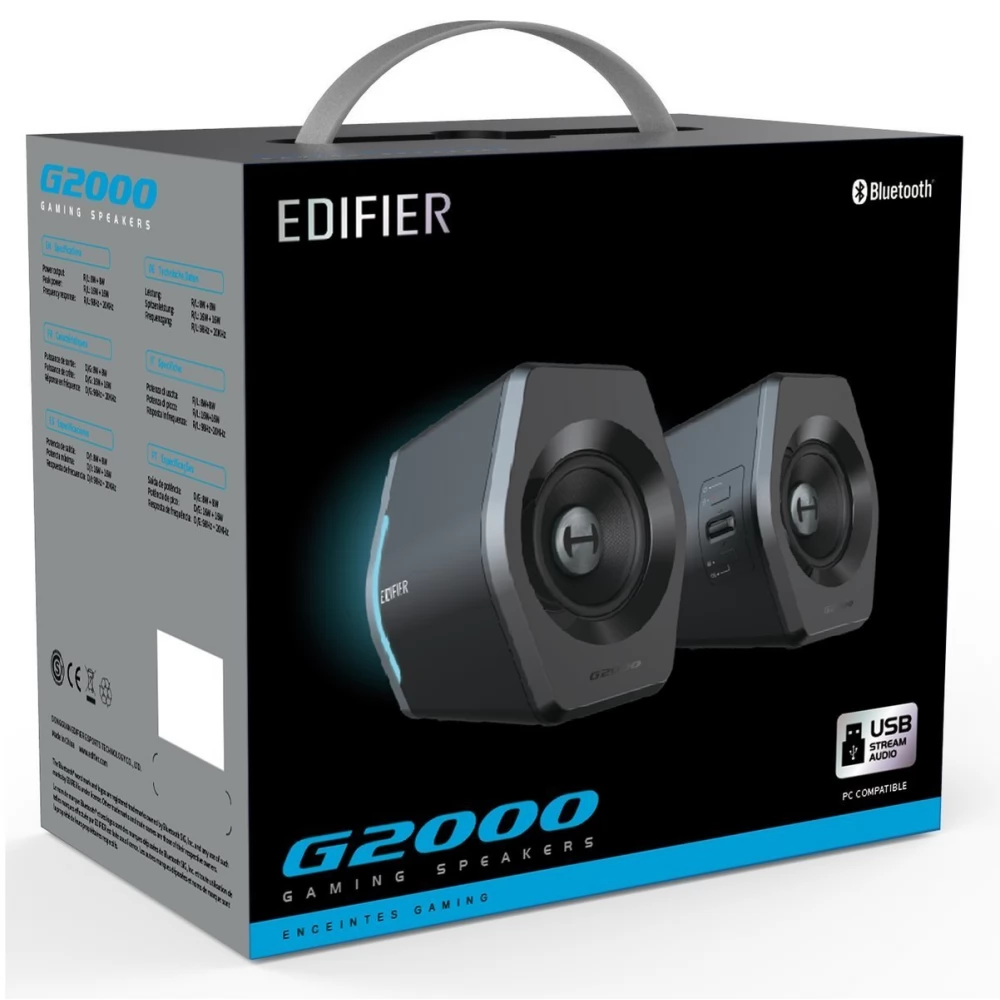 Parlante Edifier Hecate G2000 PRO - Negro - EDF701010
