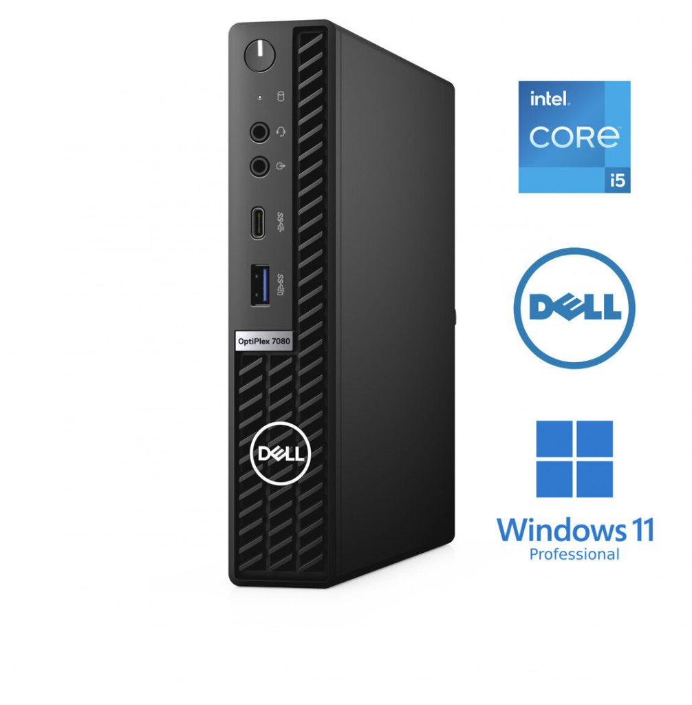 Mini PC Dell Optiplex 7080 i5 10500T - 256gb HDD - 8GB de RAM (OUTLET)