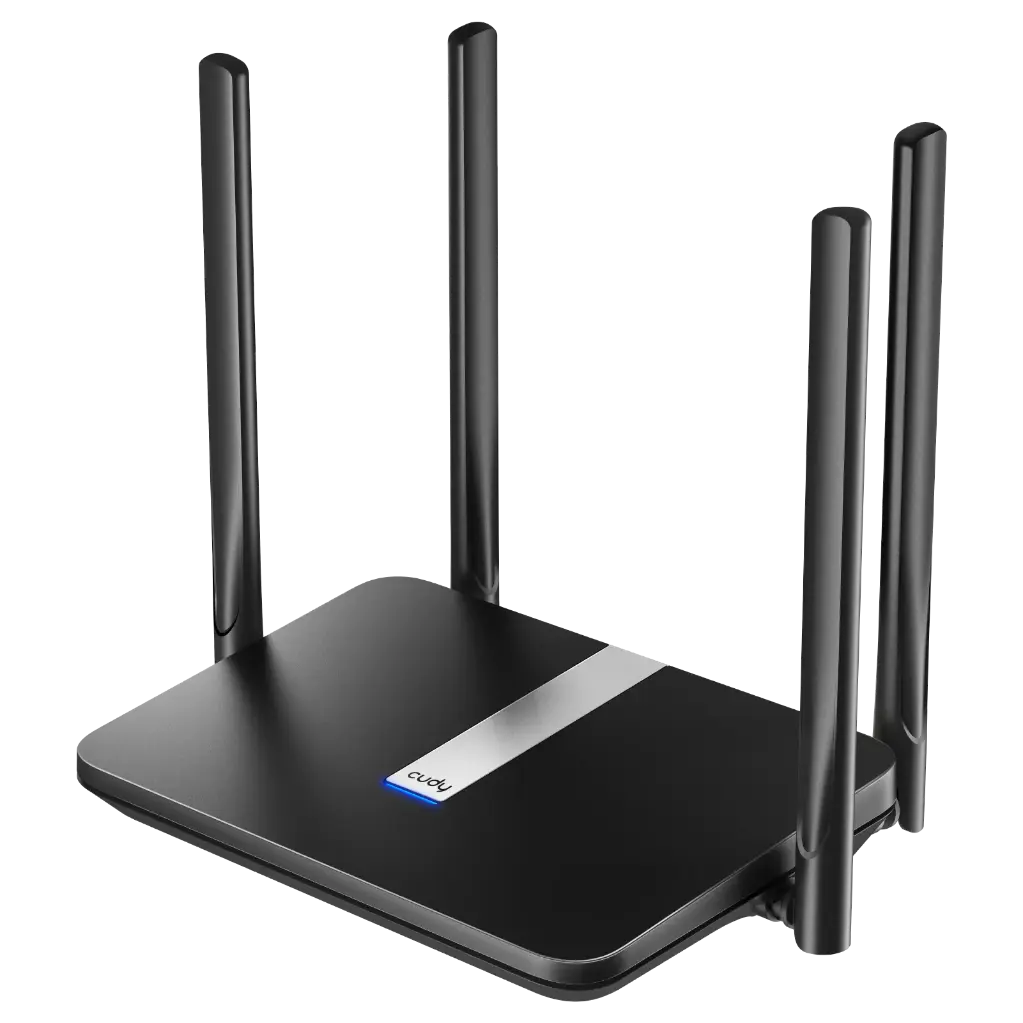 Router Cudy AC1200 Dual Band Wifi Router - LTE - Whole-Home Mesh - Negro - LT500