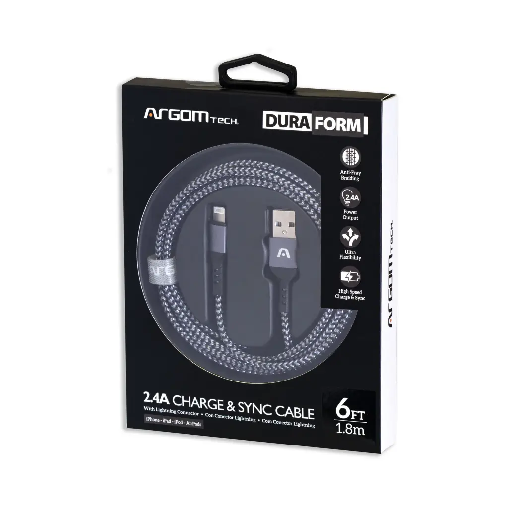 Cable Argom Tech Lighting - 1.8m -  ARG-CB-0023BK