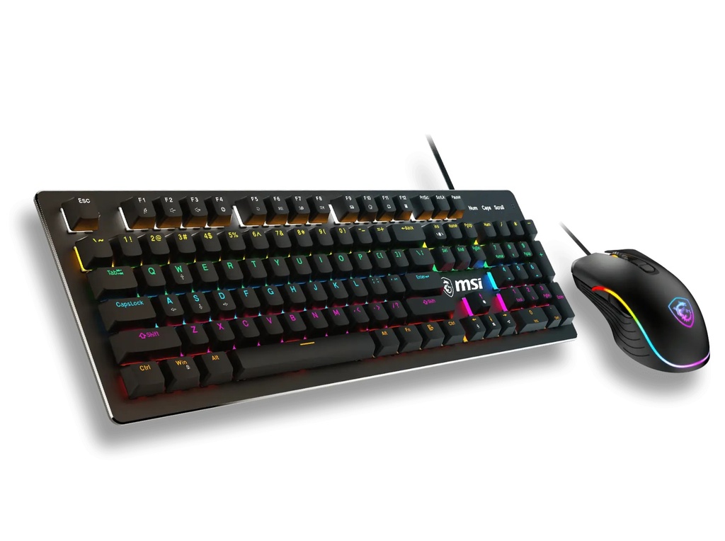 Combo Teclado y Mouse MSI FORGE GM300 + FORGE GK300 - S11-04US20N-HH9