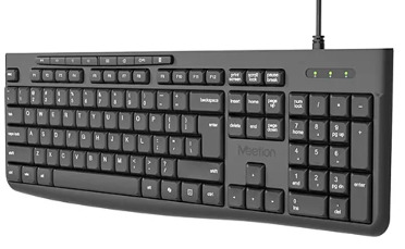 Teclado Meetion K295 - WaterProof - ESP - Negro - K295