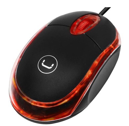 [MO3005] Mouse UNNO TEKNO Trans Optical - Negro - MS6501BK