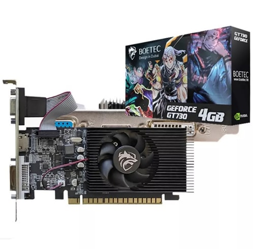 [TV2506] Tarjeta de Video Boetec Nvidia GeForce GT730 4GB DDR3