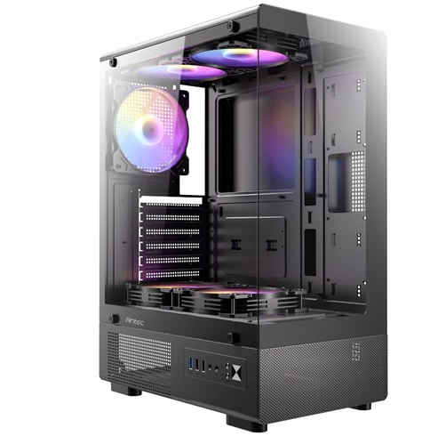 [CAS2037] Case Antec VCX300 RGB Elite - Negro - VCX300 RGB ELITE