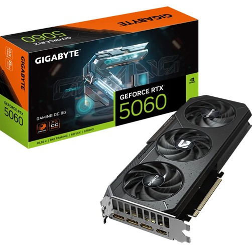 [TV2253] Tarjeta de Video Gigabyte RTX 5060 - OC - 8GB DDR7 - 9VN5060GO-00-G10