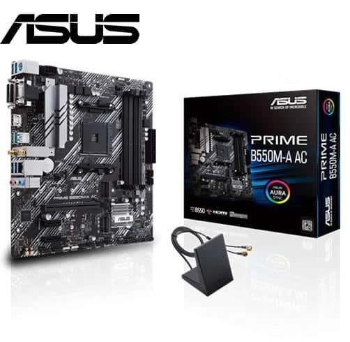 [TM1144] Tarjeta Madre Asus Prime B550M-A AC - 90MB15K0-M0EAY0 AM4