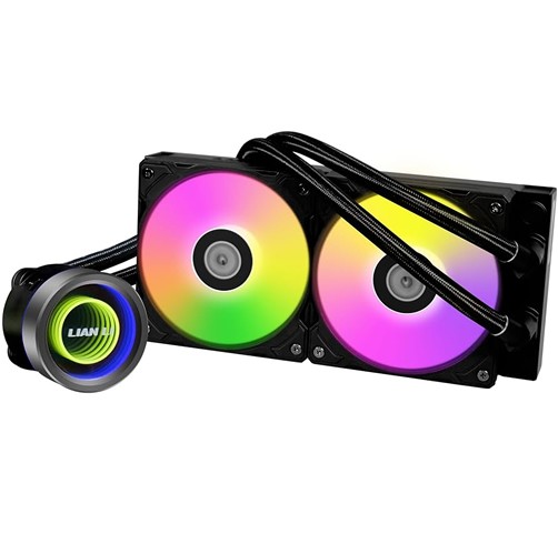 [ENF0619] Enfriamiento Liquido Lian LI GA II Trinity 240 - Negro - GA2T24B