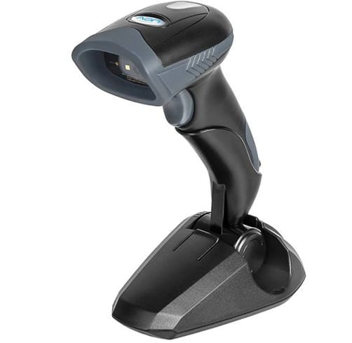 [LEC0019] Lector codigo de barra  AON HS-200 2D conexión USB 2.0 con base - Negro - AO-SC-1002