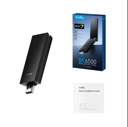 [ADP6004] Adaptador USB WIFI Cudy B6500 - Tri Band - WIFI 7 - WU6500