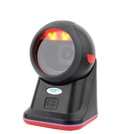 [LEC0024] Lector Codigo de Barras AON TS-200 2D formato escritorio conexión USB 2.0 Negro - AO-SC-1006