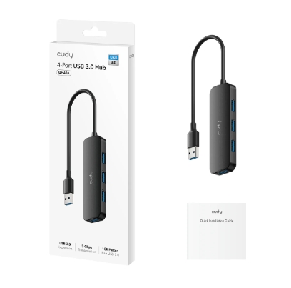 [USB1302] Hub Cudy USB 3.0 - 4 Puertos - UH40A