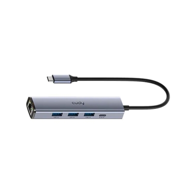[USB1307] Hub Cudy USB-C - 5 en 1 - UH605