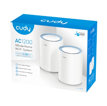 [WIFI1506] Mesh Cudy AX1500 - Blanco - M1500(2-pack) EU