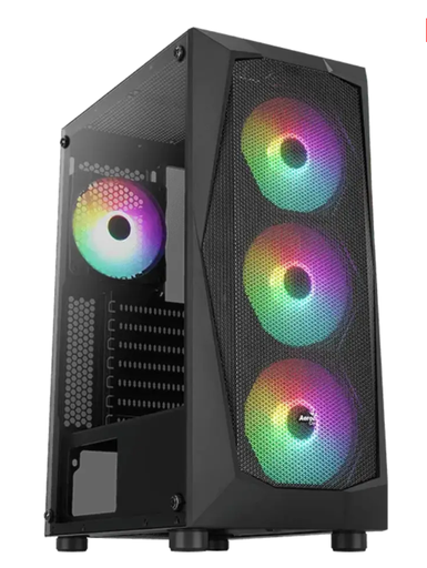[CAS1025] Case Aerocool Falcon - Negro - Falcon-G-BK-v2