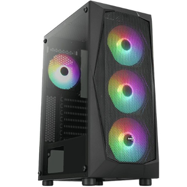 [CAS1025] Case Aerocool Falcon - Negro - Falcon-G-BK-v2
