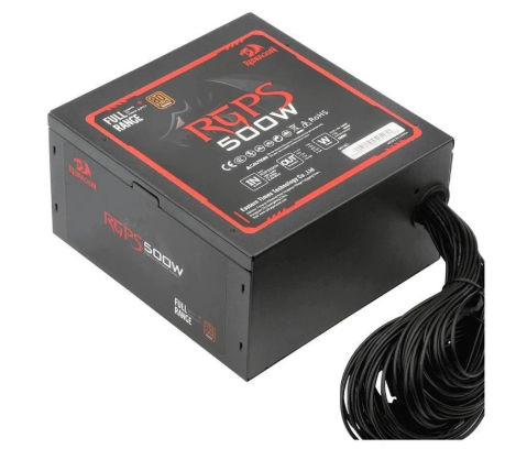 [FP0359] Fuente de Poder Redragon RGPS 500W - 80 Plus - GC-PS021
