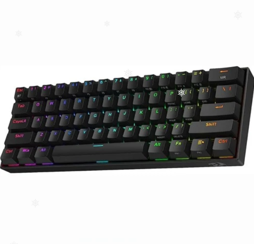 [TC0855] Teclado Redragon Draconic Pro - Chroma RGB Dust-Proof Red - Wired/2.4/BT- Negro - K530RGB-PRO