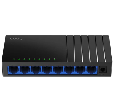[SW1003] Switch Cudy 8 Puertos 10/100/1000 Mbps - Negro - GS108D_EU