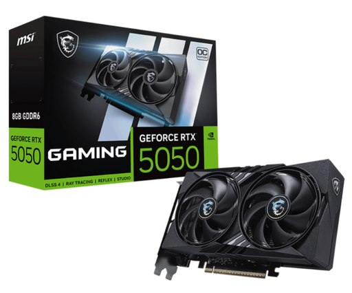 [TV2610] Tarjeta de video MSI GeForce RTX 5050 8GB Gaming  - 912-V538-016