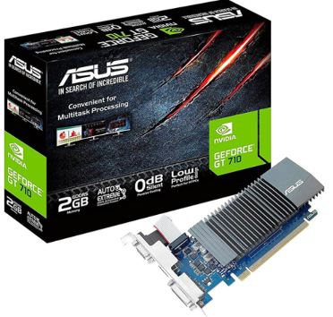 [TV2071] Tarjeta de Video Asus Geforce GT 710 - 2GB GDDR5 - 90YV0ALA-M0AA00