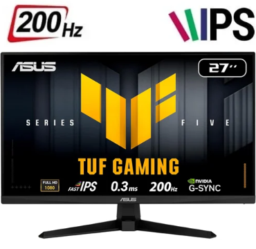 [MT2539] Monitor Asus TUF VG279Q5A - 27" - IPS - FHD - 200Hz - 90LM0C30-B011I1