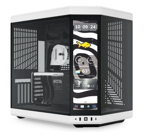 [CAS2522] Case Hyte Y70 Touch Infinite - Blanco y Negro - CS-HYTE-Y70TTI-WB