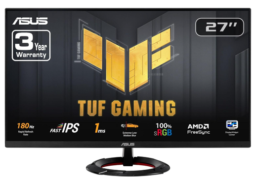 [MT2550] Monitor Asus Tuf Gaming VG279Q3R - 27 " - FHD - 180Hz - 1ms - 90LM0AD1-B01EI1