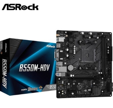 [TM4067] Tarjeta Madre Asrock B550M-HDV AM4 DDR4