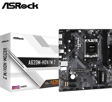 [TM4286] Tarjeta Madre Asrock A620M-HDV/M.2  AM5 90-MXBLL0-AQUAYZ