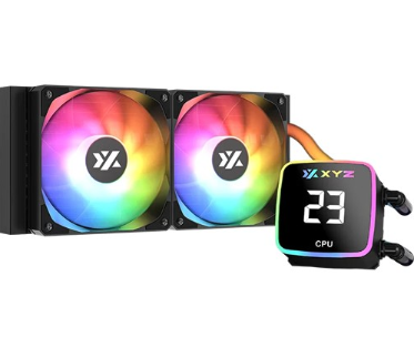 [ENF2903] Enfriamiento Liquido XYZ Aquapulse Fusion 240mm A-RGB Light - Negro - X-WC-AQUA-FU240B