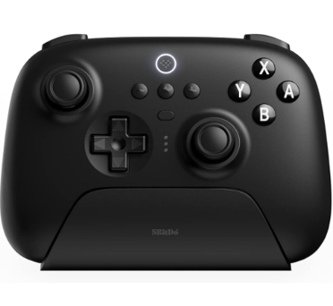 [CTR0108] Control 8BitDo Ultimate 2 Wireless - SteamOS - Base de Carga - 2.4G - Negro - 81HE