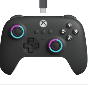 [CTR0110] Control 8BitDo Ultimate C Wired - Xbox - RGB - 1 Mes De Game Pass - Negro - 82CF