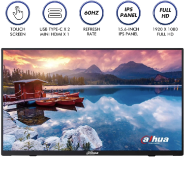 [MT5213] Monitor Portable Dahua - 15,6" FHD - IPS - Hz 1Ms - 1.0.99.12.10907