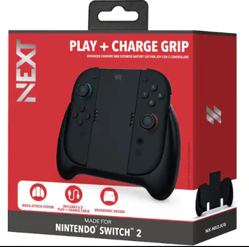 [ACC0027] Play + Charge Grip Next para controles de Nintendo Switch 2 - NX-NS2JCG