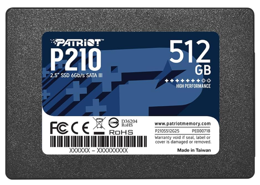 [SSD1213] SSD Patriot P210 512GB - P210S512G25
