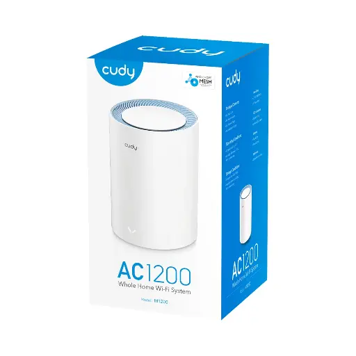 [WIFI0120] Sistema Mesh Cudy AC1200 - Blanco - M1200(1-PACK)