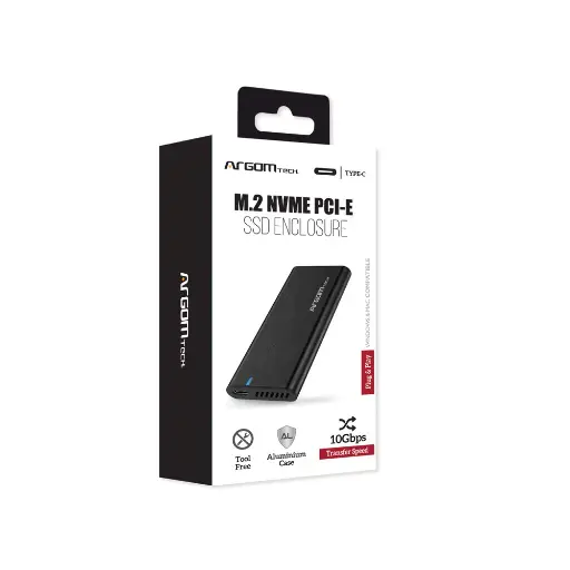 [ENC0017] Encapsulador Argom M.2 NVME PCI-E SSD Tipo C - ARG-AC-1038