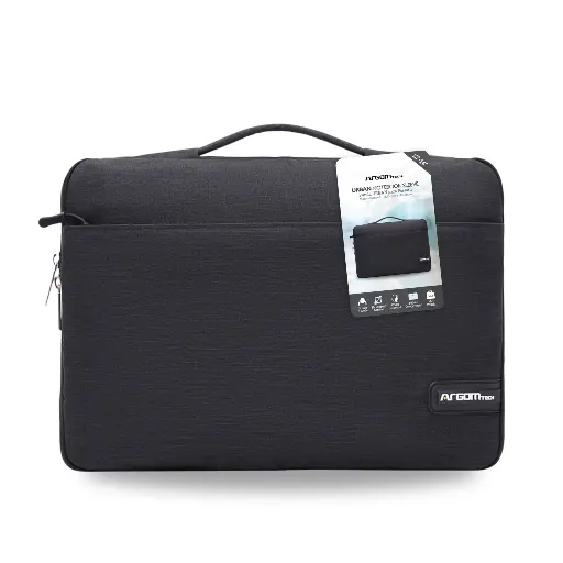 [FUN0031] Funda para Laptop Argom Urban Sleeve 13-14 - Negro -  ARG-SL-0016BK