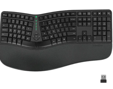[TC9013] Teclado Ergonomico Meetion DirectorWe2 - Wireless - Negro - DirectorWe2